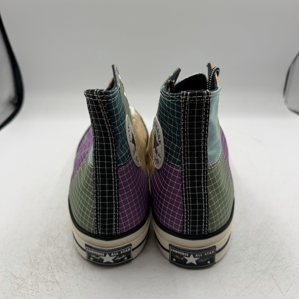 Converse Chuck 70 Hi Quad Ripstop Shoes Mens 8.5 Womens 10.5 Dewberry 166317C - Picture 8 of 11